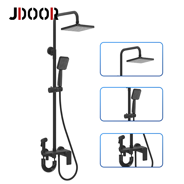 Wall Mounted Exposed shower Set with handshower for home from China